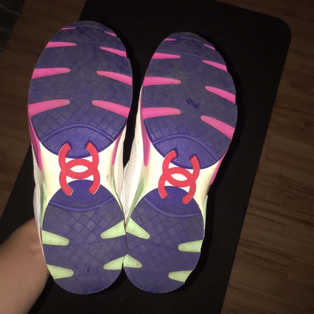 Chanel multi color sneakers - Picture 7 of 8